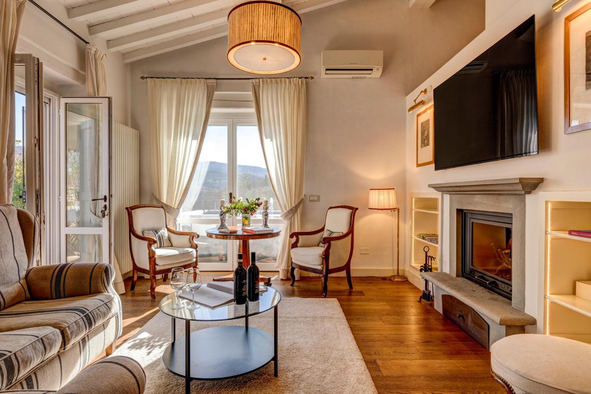 Deluxe Apartment mit 1 Schlafzimmer und Gartenblick